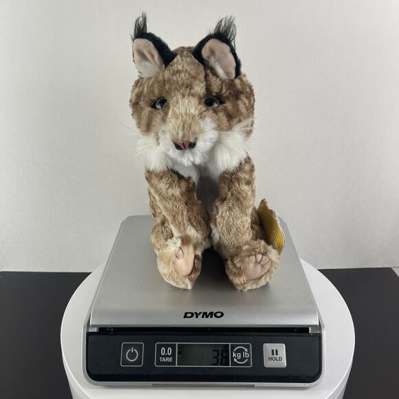 Folkmanis Bobcat Kitten Hand Puppet, 10" - Picture 10 of 10